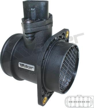 Walker Products 245-1080 - Gaisa masas mērītājs autospares.lv