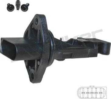 Walker Products 245-2110 - Gaisa masas mērītājs autospares.lv