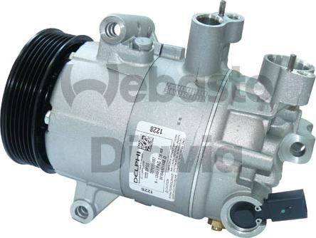 Webasto 82D0155997A - Compressor, air conditioning www.autospares.lv