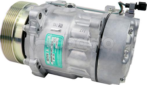 Webasto 82D0155058A - Compressor, air conditioning www.autospares.lv