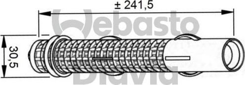 Webasto 82D0175741MA - Sausinātājs, Kondicionieris www.autospares.lv