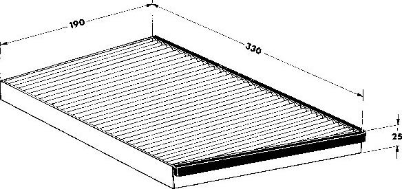 Webasto 82D0325083A - Filtrs, Salona telpas gaiss www.autospares.lv