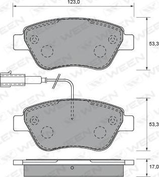 Pagid GDB1590 - Тормозные колодки, дисковые, комплект www.autospares.lv