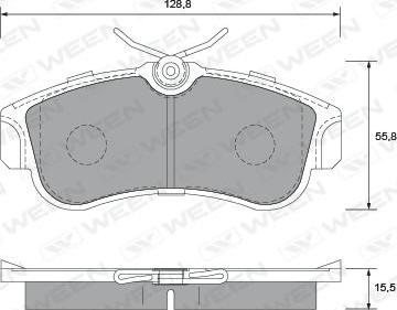 Valeo 597185 - Bremžu uzliku kompl., Disku bremzes autospares.lv