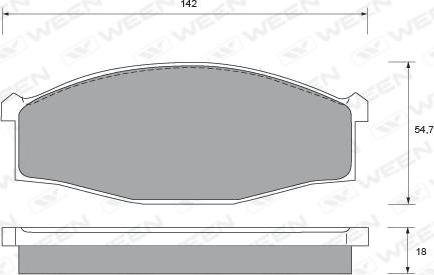 DJ Parts BP1476 - Bremžu uzliku kompl., Disku bremzes www.autospares.lv