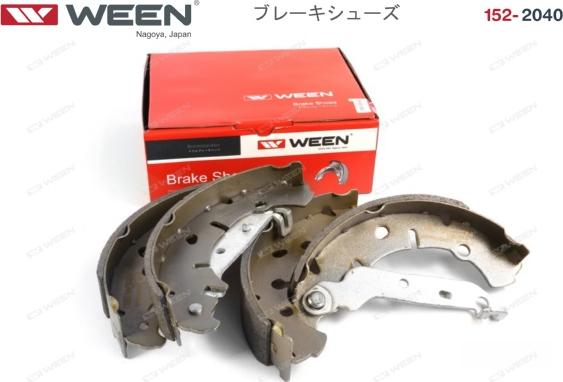 Ween 152-2040 - Bremžu loku komplekts autospares.lv