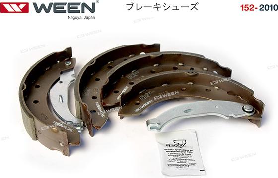 Ween 152-2010 - Brake Shoe Set www.autospares.lv