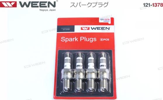 Ween 121-1378 - Spark Plug www.autospares.lv