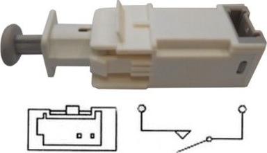 WE PARTS 411630082 - Bremžu signāla slēdzis www.autospares.lv