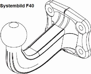 Westfalia 313275600001 - Pedestal, trailer hitch www.autospares.lv