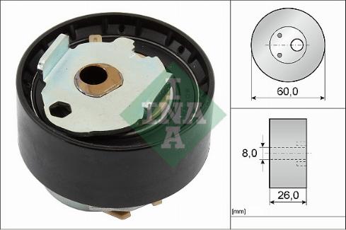 Wilmink Group WG1990606 - Tensioner Pulley, timing belt www.autospares.lv