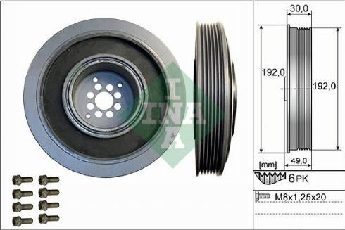 Wilmink Group WG1903374 - Piedziņas skriemelis, Kloķvārpsta www.autospares.lv