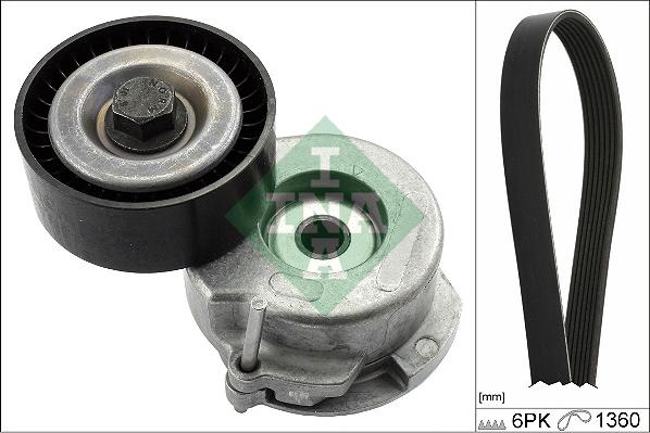 Wilmink Group WG1903240 - Поликлиновый ременный комплект www.autospares.lv