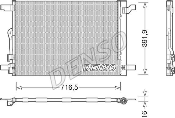 Wilmink Group WG1917417 - Kondensators, Gaisa kond. sistēma www.autospares.lv