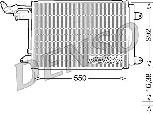 Wilmink Group WG1917397 - Kondensators, Gaisa kond. sistēma www.autospares.lv