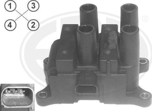 Wilmink Group WG1496603 - Катушка зажигания www.autospares.lv