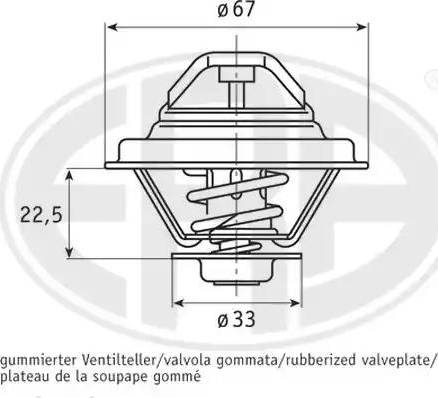 Wilmink Group WG1492954 - Термостат охлаждающей жидкости / корпус www.autospares.lv