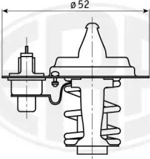 Wilmink Group WG1492989 - Coolant thermostat / housing www.autospares.lv