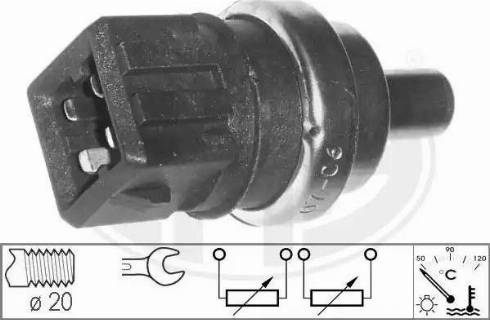 Wilmink Group WG1492510 - Датчик, температура охлаждающей жидкости www.autospares.lv