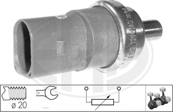 Wilmink Group WG1492521 - Sensor, coolant temperature www.autospares.lv