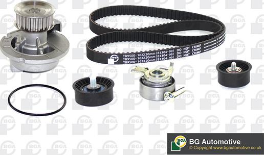 Wilmink Group WG1488063 - Ūdenssūknis + Zobsiksnas komplekts www.autospares.lv