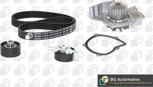 Wilmink Group WG1487945 - Водяной насос + комплект зубчатого ремня ГРМ www.autospares.lv