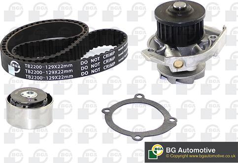 Wilmink Group WG1487975 - Water Pump & Timing Belt Set www.autospares.lv