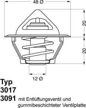 Wilmink Group WG1091571 - Coolant thermostat / housing www.autospares.lv