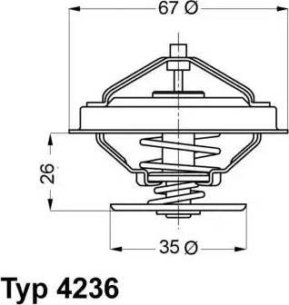 Wilmink Group WG1091699 - Термостат охлаждающей жидкости / корпус www.autospares.lv