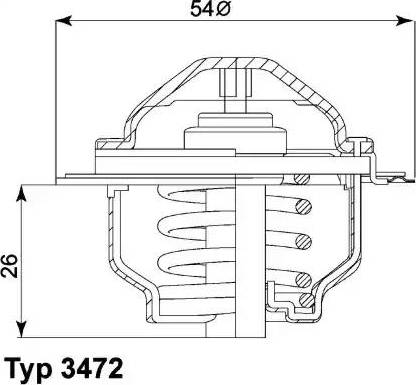 Wilmink Group WG1091609 - Termostats, Dzesēšanas šķidrums autospares.lv