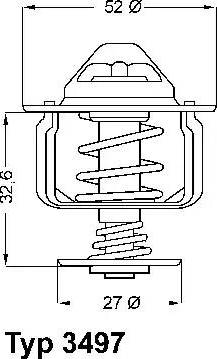 Wilmink Group WG1091616 - Термостат охлаждающей жидкости / корпус www.autospares.lv