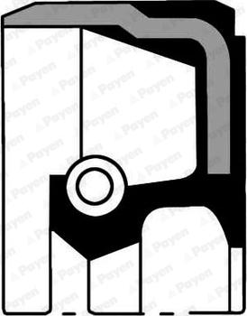 Wilmink Group WG1091101 - Shaft Seal, crankshaft www.autospares.lv