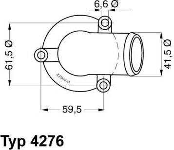 Wilmink Group WG1091724 - Термостат охлаждающей жидкости / корпус www.autospares.lv