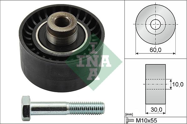 Wilmink Group WG1097467 - Направляющий ролик, зубчатый ремень ГРМ www.autospares.lv