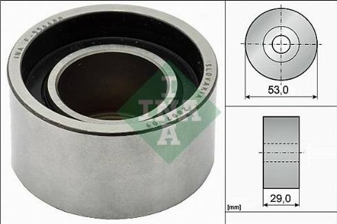 Wilmink Group WG1097480 - Направляющий ролик, зубчатый ремень ГРМ www.autospares.lv