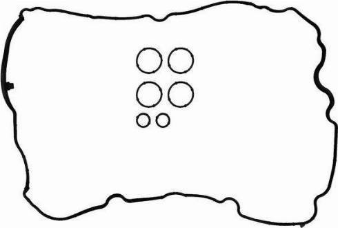 Wilmink Group WG1006612 - Gasket Set, cylinder head cover www.autospares.lv