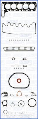 Wilmink Group WG1164204 - Blīvju komplekts, Dzinējs www.autospares.lv