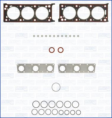 Wilmink Group WG1166573 - Gasket Set, cylinder head www.autospares.lv