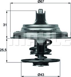 Wilmink Group WG1104805 - Термостат охлаждающей жидкости / корпус www.autospares.lv