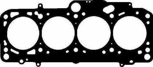 Wilmink Group WG1003645 - Gasket, cylinder head www.autospares.lv