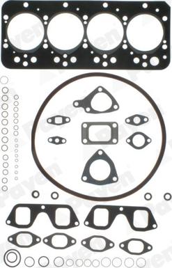 Wilmink Group WG1179118 - Blīvju komplekts, Motora bloka galva autospares.lv