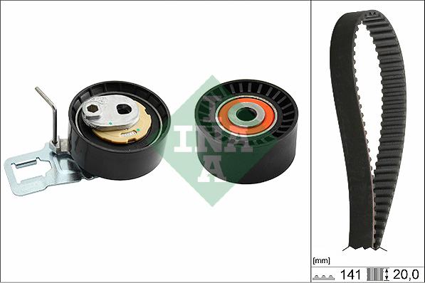 Wilmink Group WG1809864 - Комплект зубчатого ремня ГРМ www.autospares.lv