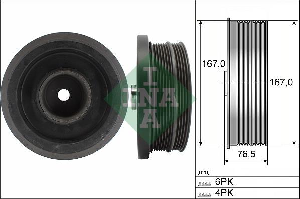 Wilmink Group WG1254397 - Piedziņas skriemelis, Kloķvārpsta www.autospares.lv