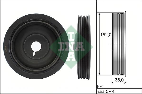 Wilmink Group WG1254381 - Piedziņas skriemelis, Kloķvārpsta www.autospares.lv