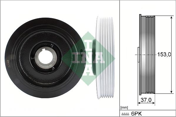 Wilmink Group WG1254383 - Piedziņas skriemelis, Kloķvārpsta autospares.lv