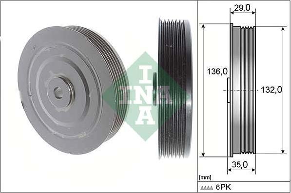 Wilmink Group WG1254337 - Piedziņas skriemelis, Kloķvārpsta autospares.lv