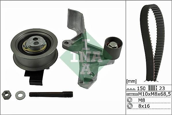 Wilmink Group WG1251963 - Zobsiksnas komplekts autospares.lv