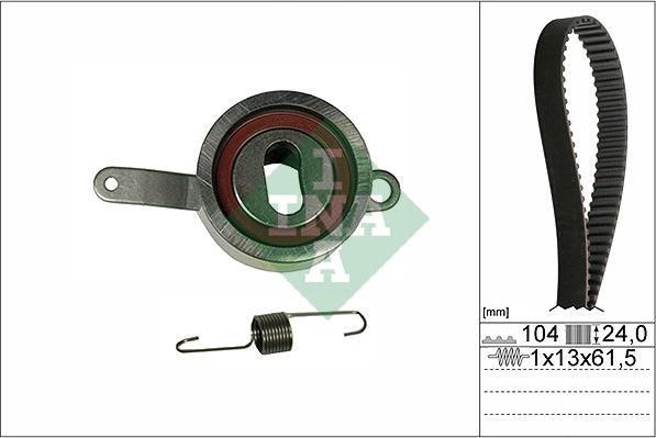 Wilmink Group WG1251596 - Zobsiksnas komplekts autospares.lv