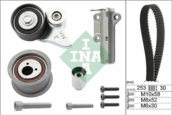 Wilmink Group WG1251677 - Zobsiksnas komplekts www.autospares.lv