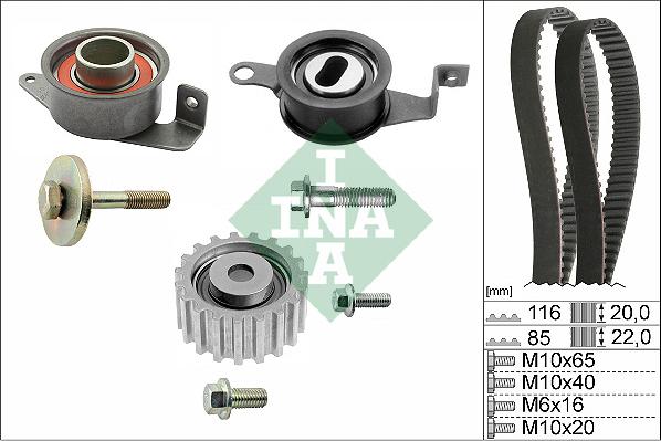 Wilmink Group WG1251113 - Zobsiksnas komplekts autospares.lv